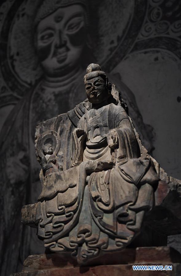 CHINA-CHENGDU-INDIAN STATUES-EXHIBITION (CN)