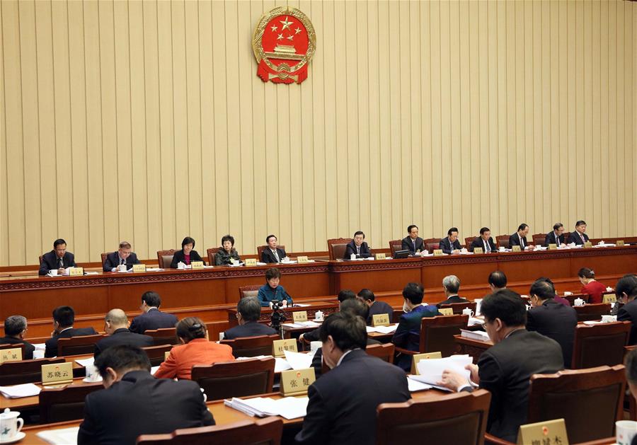 CHINA-BEIJING-NPC STANDING COMMITTEE-MEETING (CN)