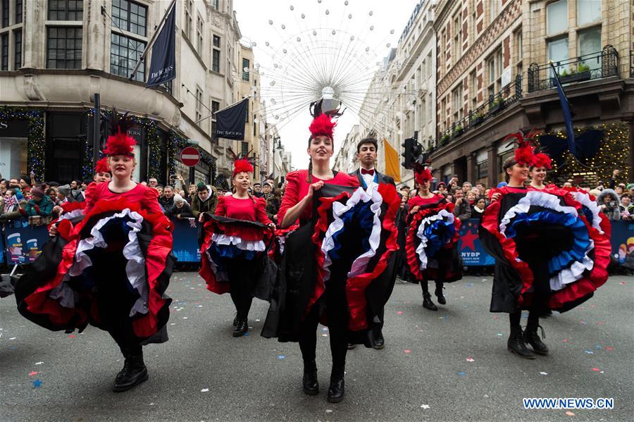 BRITAIN-LONDON-ANNUAL NEW YEAR'S DAY PARADE