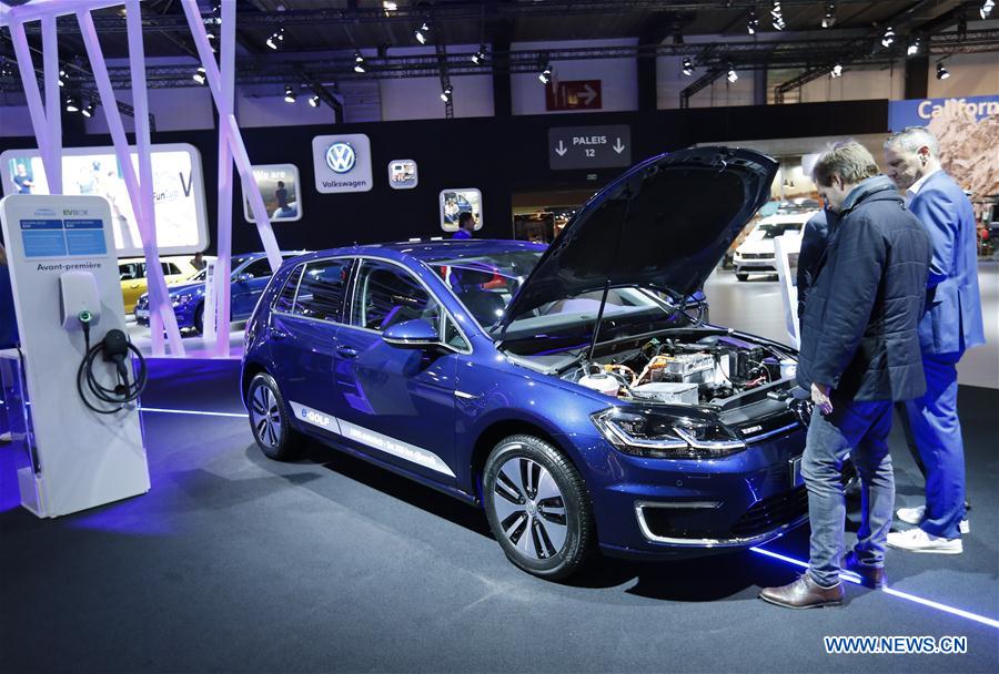 BELGIUM-BRUSSELS-AUTO-SHOW-ELECTRIC CAR