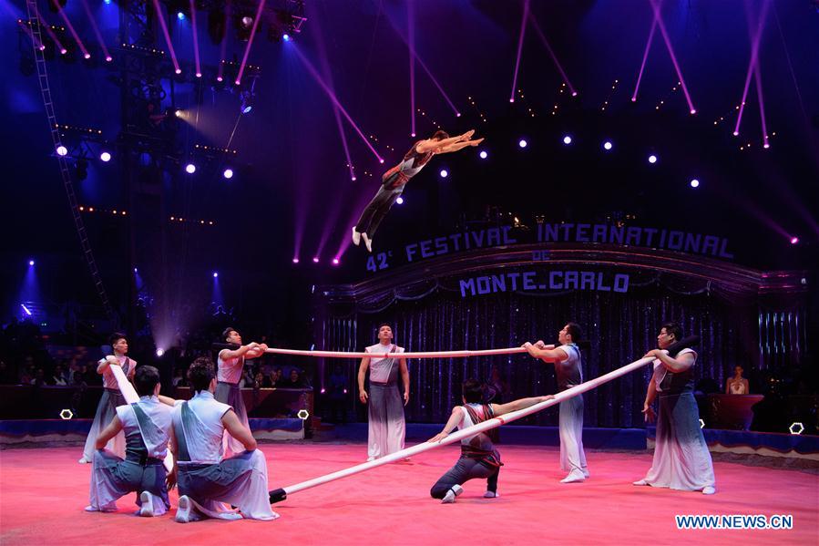 MONACO-FONTVIEILLE-42ND MONTE-CARLO INTERNATIONAL CIRCUS FESTIVAL