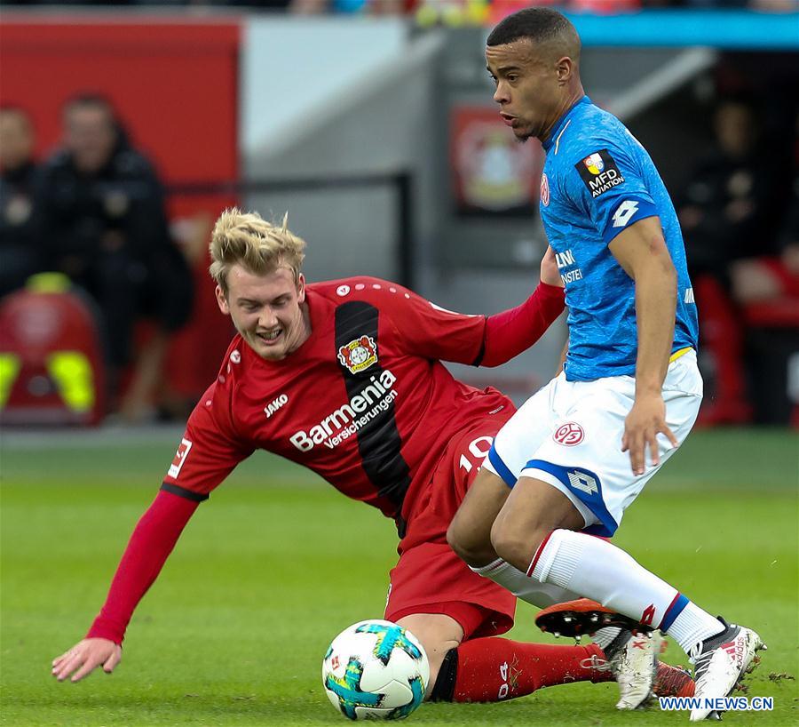 (SP)GERMANY-LEVERKUSEN-SOCCER-BUNDESLIGA-B04 VS M05