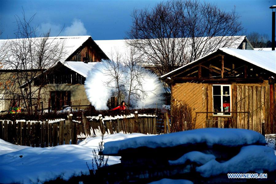 CHINA-HEILONGJIANG-MOHE-BEIJI VILLAGE-SCENERY (CN)