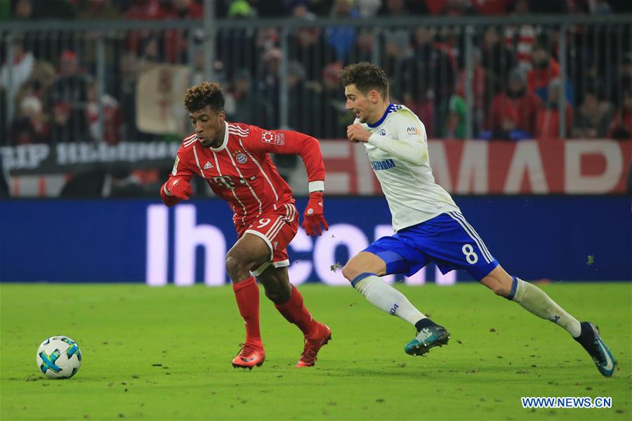 (SP)GERMANY-MUNICH-SOCCER-BUNDESLIGA-BAYERN MUNICH VS SCHALKE 04