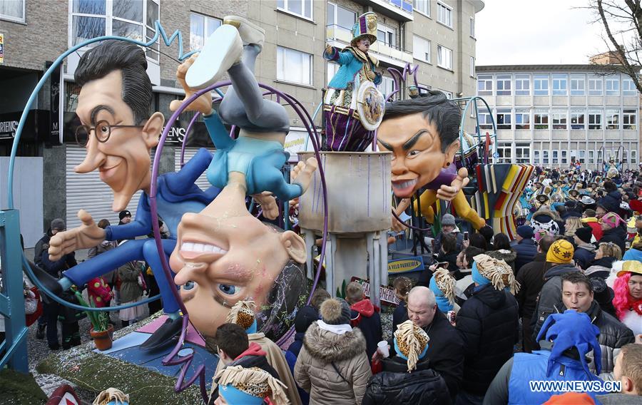 BELGIUM-AALST-CARNIVAL-PARADE