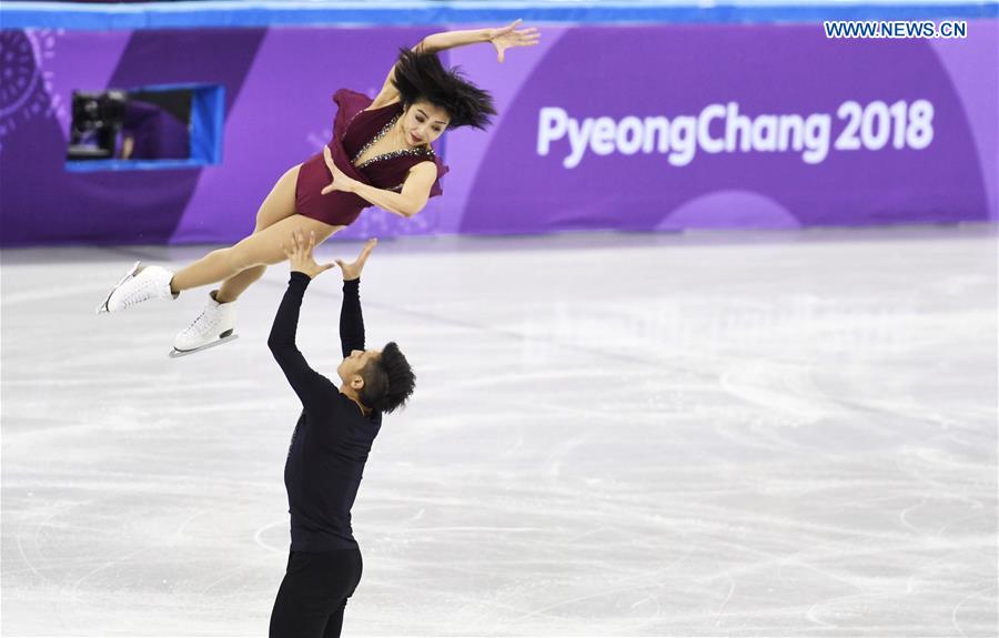 (SP)OLY-SOUTH KOREA-PYEONGCHANG-FIGURE SKATING-PAIR SKATING SHORT PROGRAM