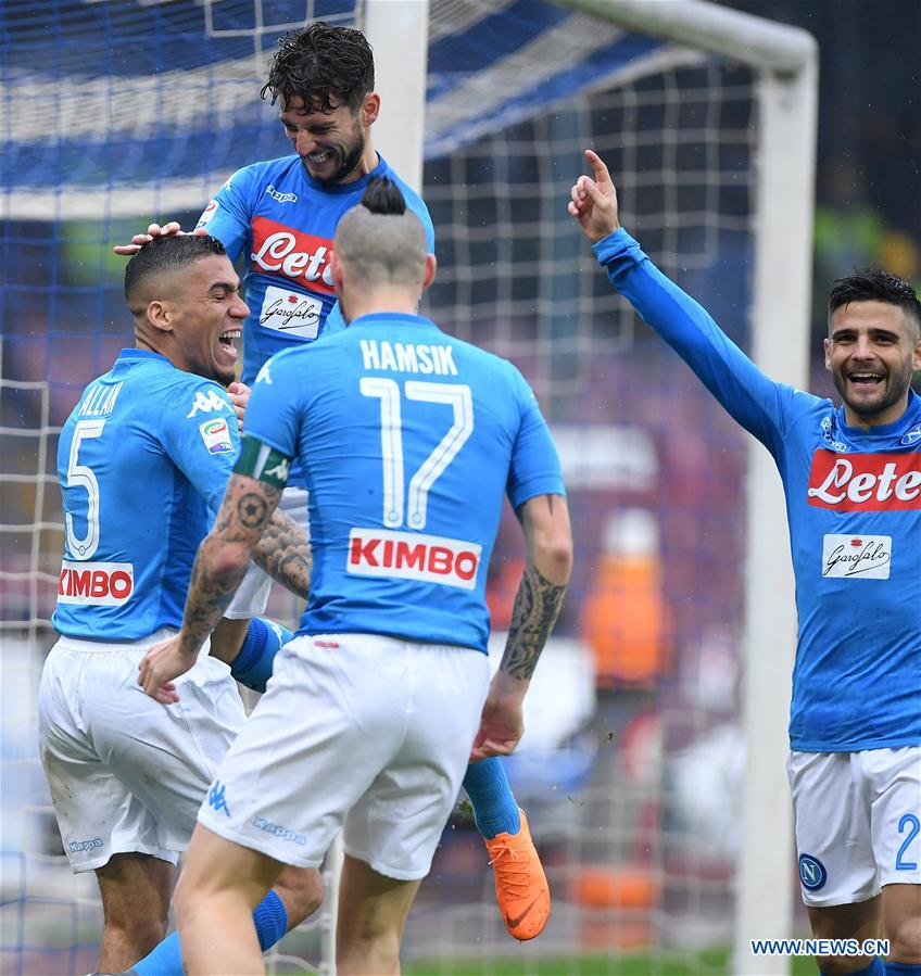 (SP)ITALY-NAPLES-SOCCER-SERIE A-NAPOLI-SPAL