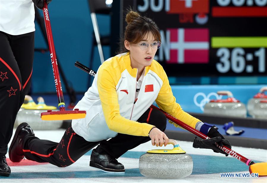 (SP)OLY-SOUTH KOREA-PYEONGCHANG-CURLING-WOMEN'S ROUND ROBIN-CHN VS SWE