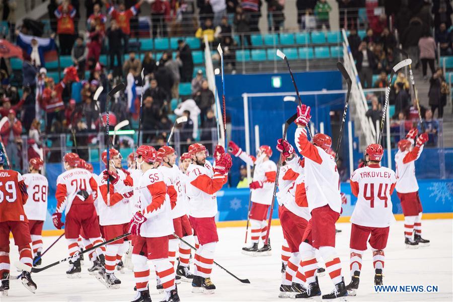 (SP)OLY-SOUTH KOREA-PYEONGCHANG-ICE HOCKEY-MEN'S SEMI-FINAL-OAR VS CZE