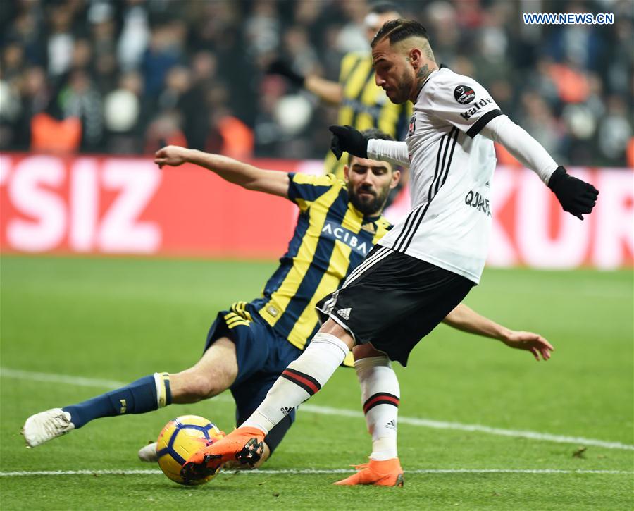 (SP)TURKEY-ISTANBUL-SOCCER-TURKISH SUPER LEAGUE-BESIKTAS VS FENERBAHCE  