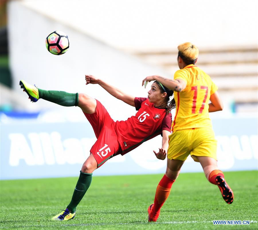 (SP)PORTUGAL-LAGOS-FOOTBALL-ALGARVE CUP