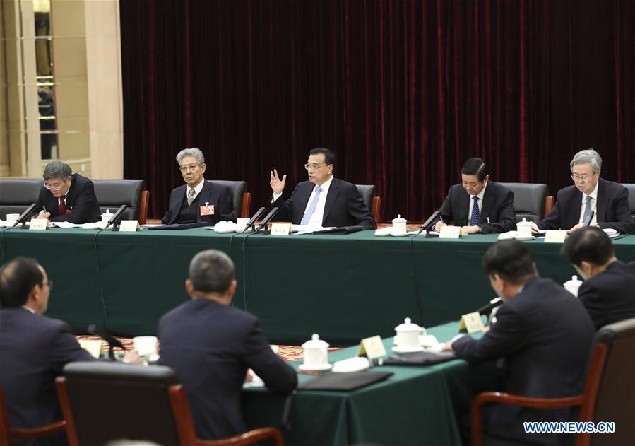 (TWO SESSIONS)CHINA-BEIJING-LI KEQIANG-CPPCC-PANEL DISCUSSION (CN)