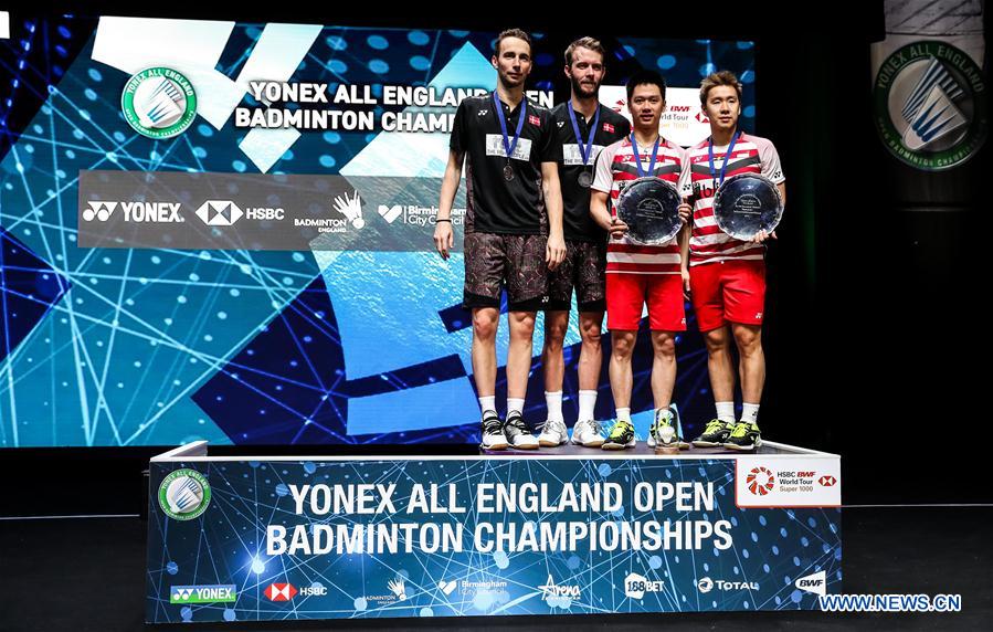 (SP)BRITAIN-BIRMINGHAM-BADMINTON-ALL ENGLAND OPEN 2018-FINAL