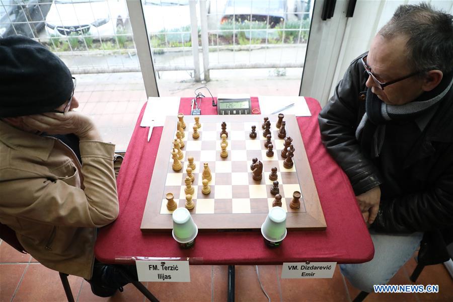 (SP)BOSNIA AND HERZEGOVINA-SARAJEVO-CHESS