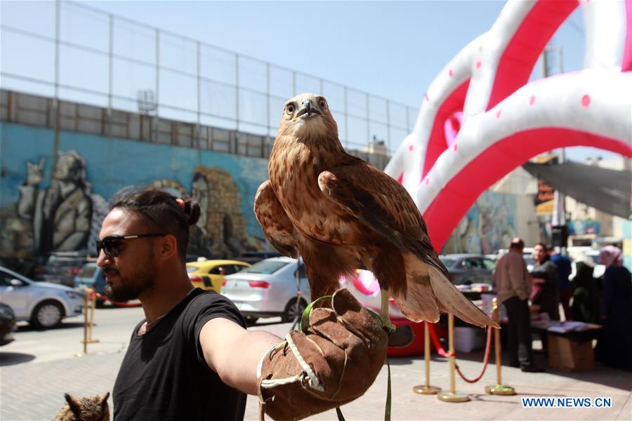 MIDEAST-NABLUS-EXHIBITION