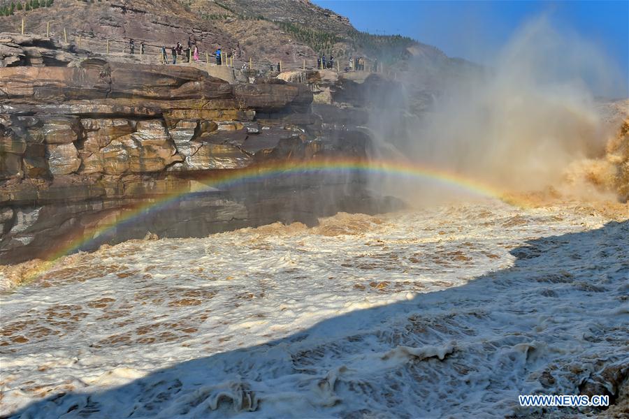 CHINA-SHANXI-HUKOU WATERFALL-FLOOD (CN)