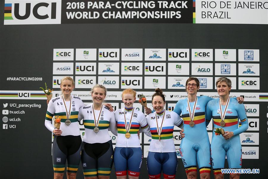 (SP)BRAZIL-RIO DE JANEIRO-UCI PARA CYCLING TRACK WORLD CHAMPIONSHIPS