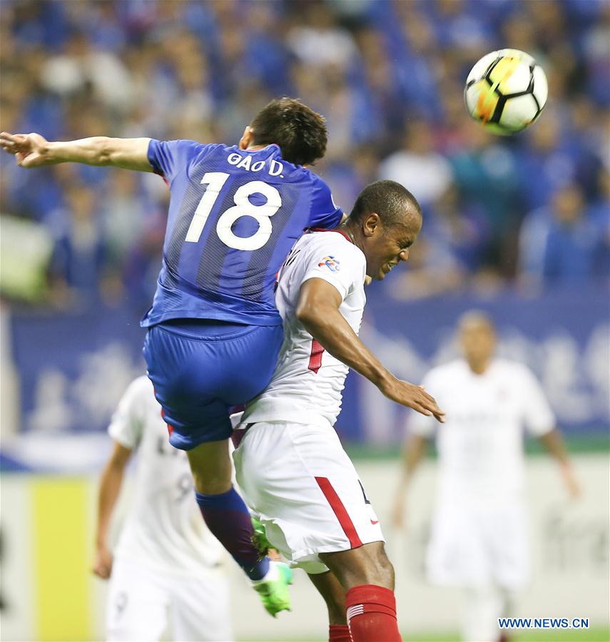 (SP)CHINA-SHANGHAI-SOCCER-AFC ASIAN CHAMPIONS LEAGUE-SHANGHAI SHENHUA VS KASHIMA ANTLERS (CN)