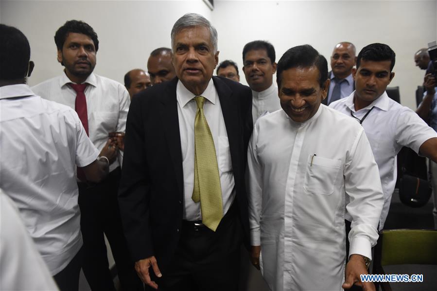 SRI LANKA-COLOMBO-PM-NO CONFIDENCE MOTION