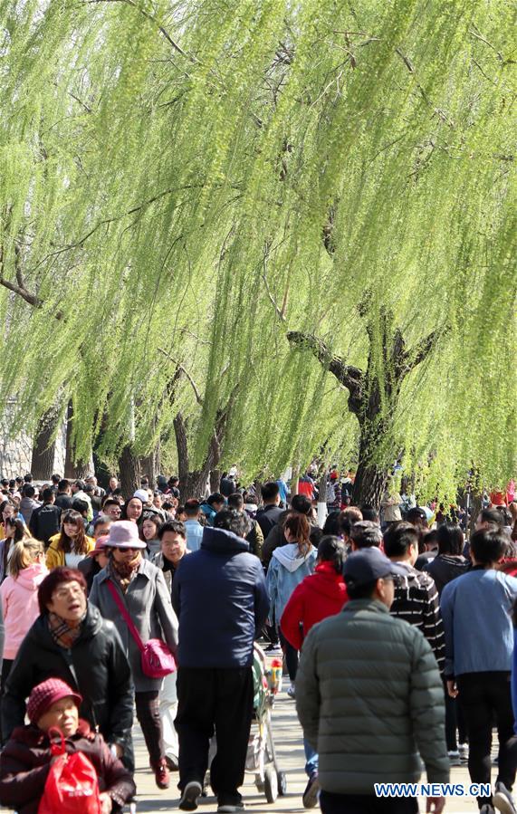 CHINA-BEIJING-SPRING-THE SUMMER PALACE (CN)