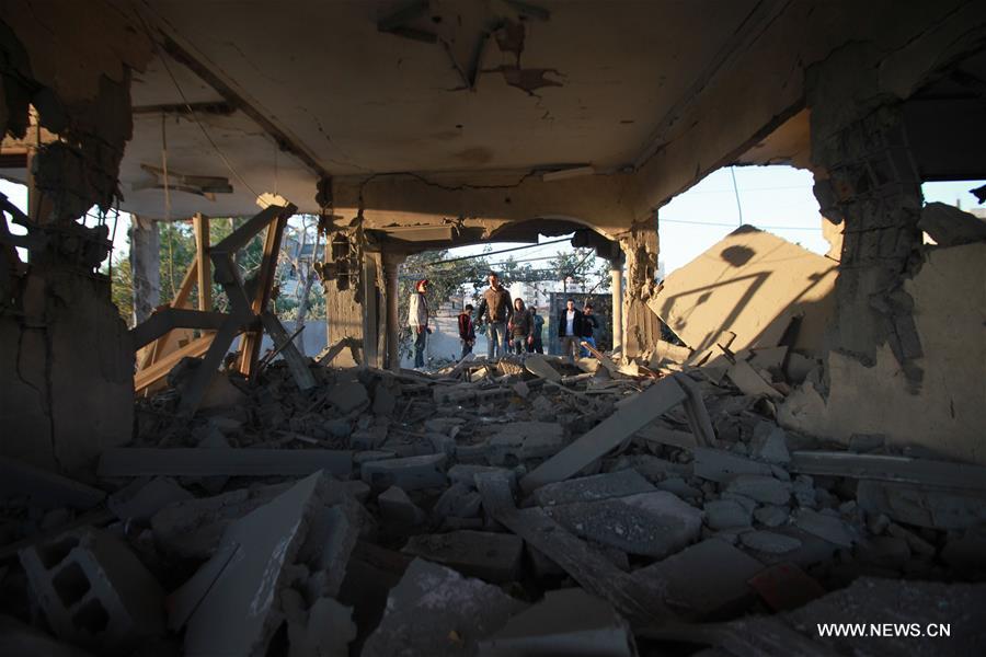 MIDEAST-JENIN-DEMOLISHED-HOUSE