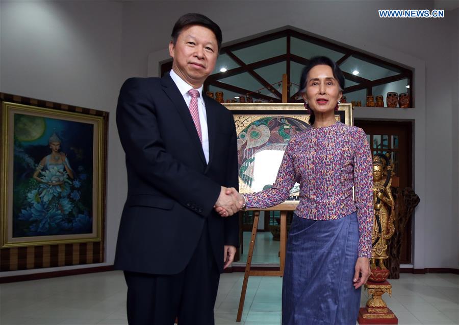 MYANMAR-NAY PYI TAW-CHINA-SONG TAO-MEETING