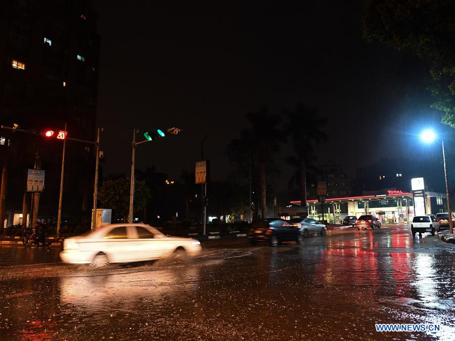 EGYPT-CAIRO-HEAVY RAIN