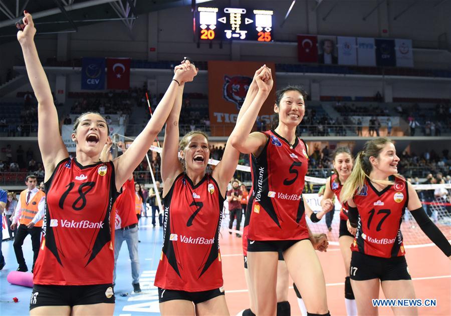 (SP)TURKEY-ISTANBUL-VOLLEYBALL-TURKISH WOMEN LEAGUE-FINAL