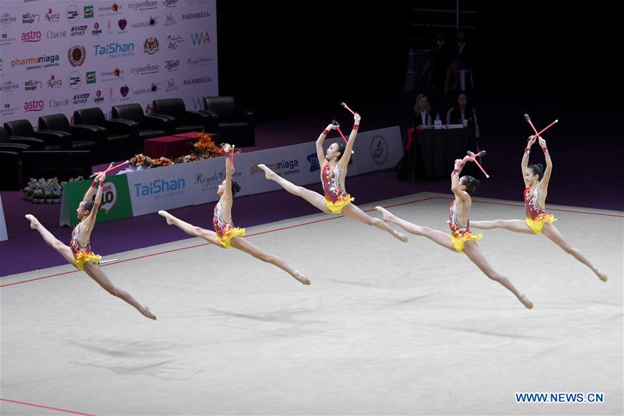 (SP)MALAYSIA-KUALA LUMPUR-RHYTHMIC GYMNASTICS ASIAN CHAMPIONSHIPS