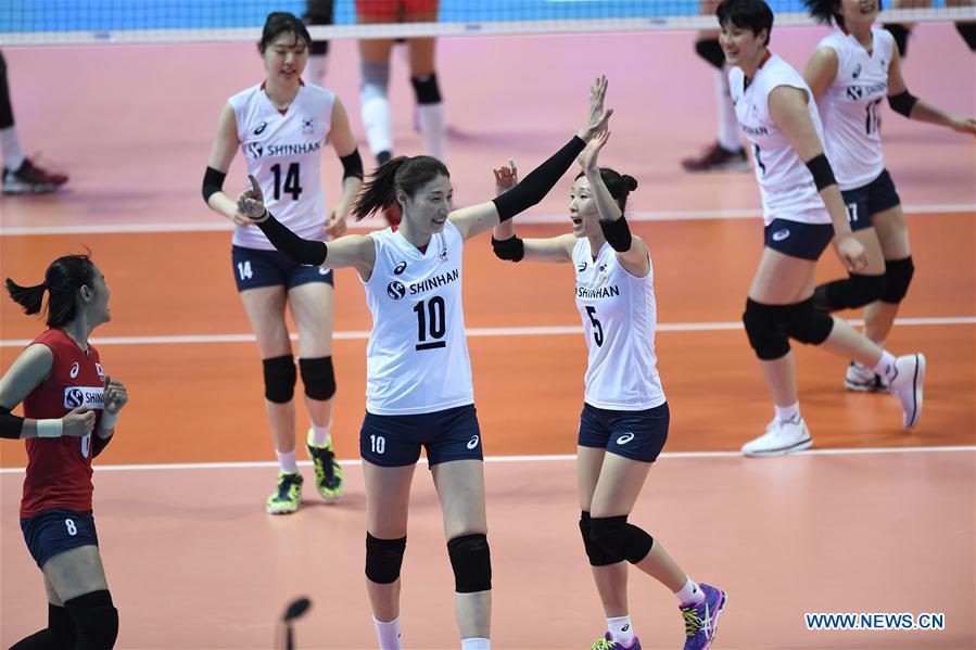 (SP)CHINA-ZHEJIANG-BEILUN-VOLLEYBALL-NATIONS LEAGUE-CHINA VS SOUTH KOREA