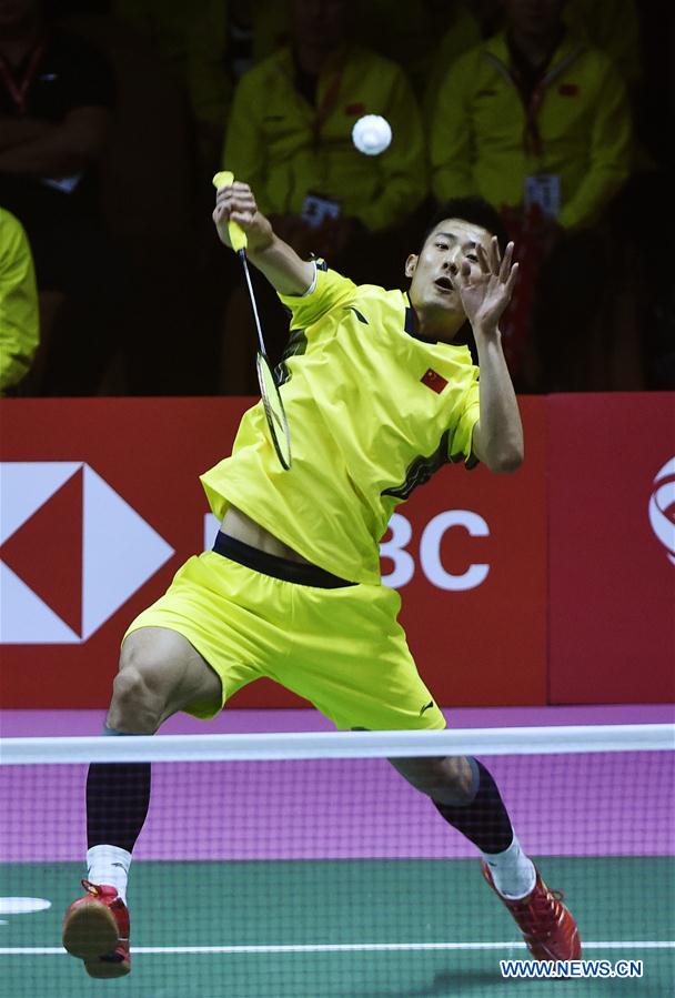 (SP)THAILAND-BANGKOK-BADMINTON-THOMAS CUP-CHN VS AUS