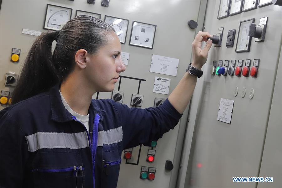 GREECE-PIRAEUS-FEMALE ENGINEER-THEANO SILELOGLOU