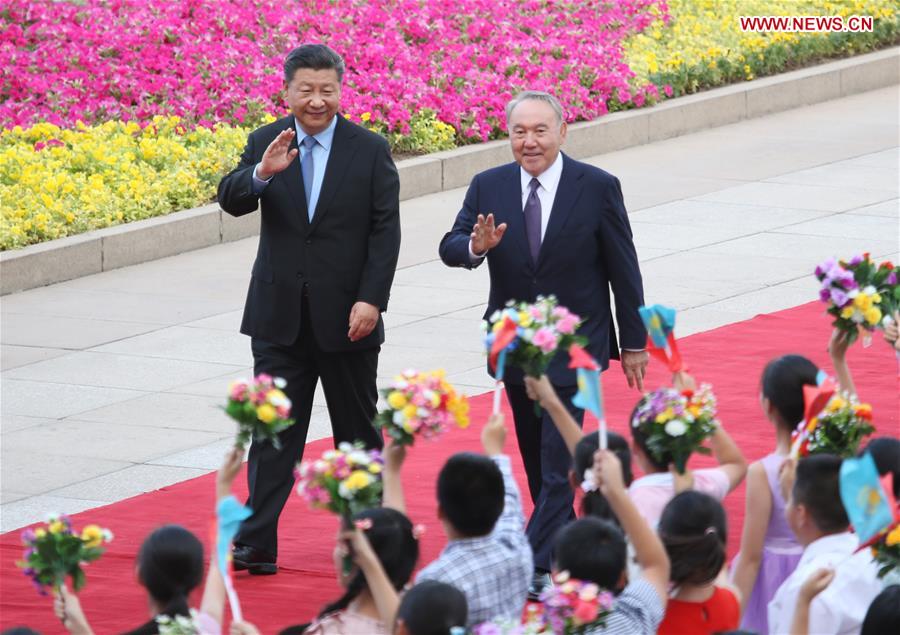 CHINA-BEIJING-XI JINPING-KAZAKH PRESIDENT-TALKS (CN)