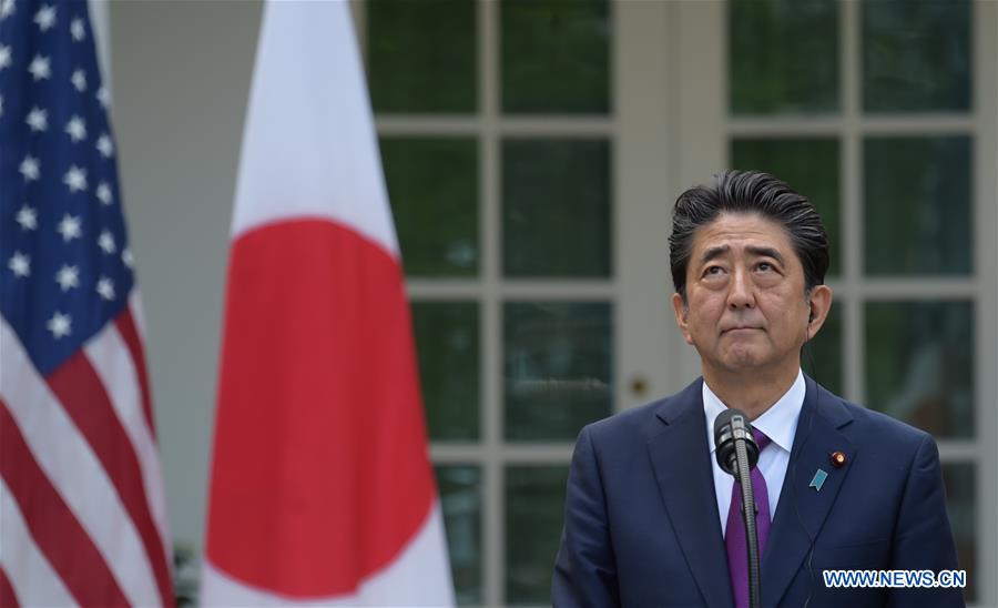 U.S.-WASHINGTON D.C.-PRESIDENT-JAPAN-PM-PRESS BRIEFING