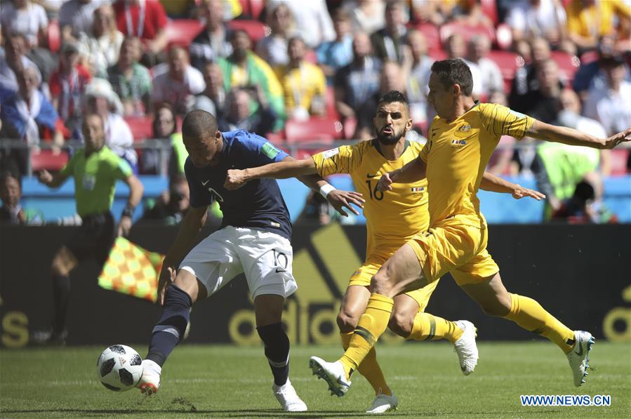 (SP)RUSSIA-KAZAN-2018 WORLD CUP-GROUP C-FRANCE VS AUSTRALIA