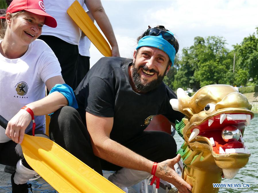 SLOVENIA-LJUBLJANA-DRAGON BOAT RACE