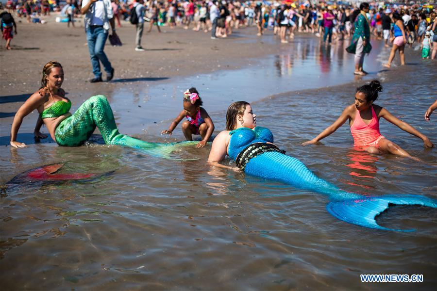 U.S.-NEW YORK-MERMAID PARADE