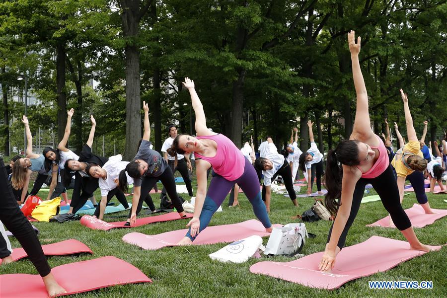 UN-NEW YORK-INTERNATIONAL DAY OF YOGA