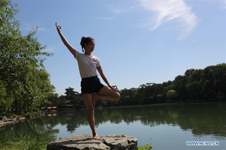 #CHINA-INTERNATIONAL YOGA DAY (CN)