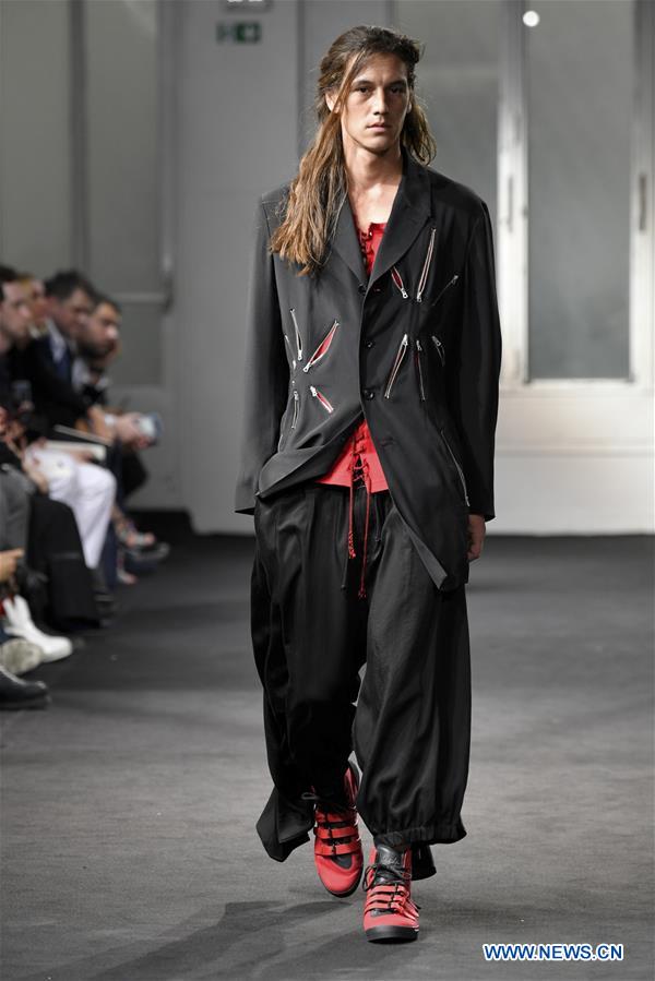 FRANCE-PARIS-MEN'S FASHION WEEK-YOHJI YAMAMOTO