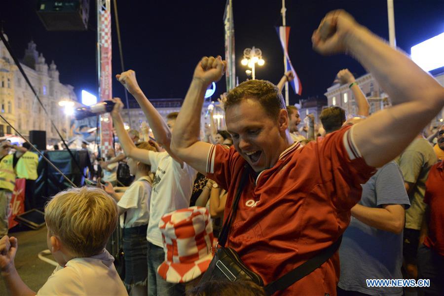 (SP)CROATIA-ZAGREB-SOCCER-FIFA WORLD CUP-FANS