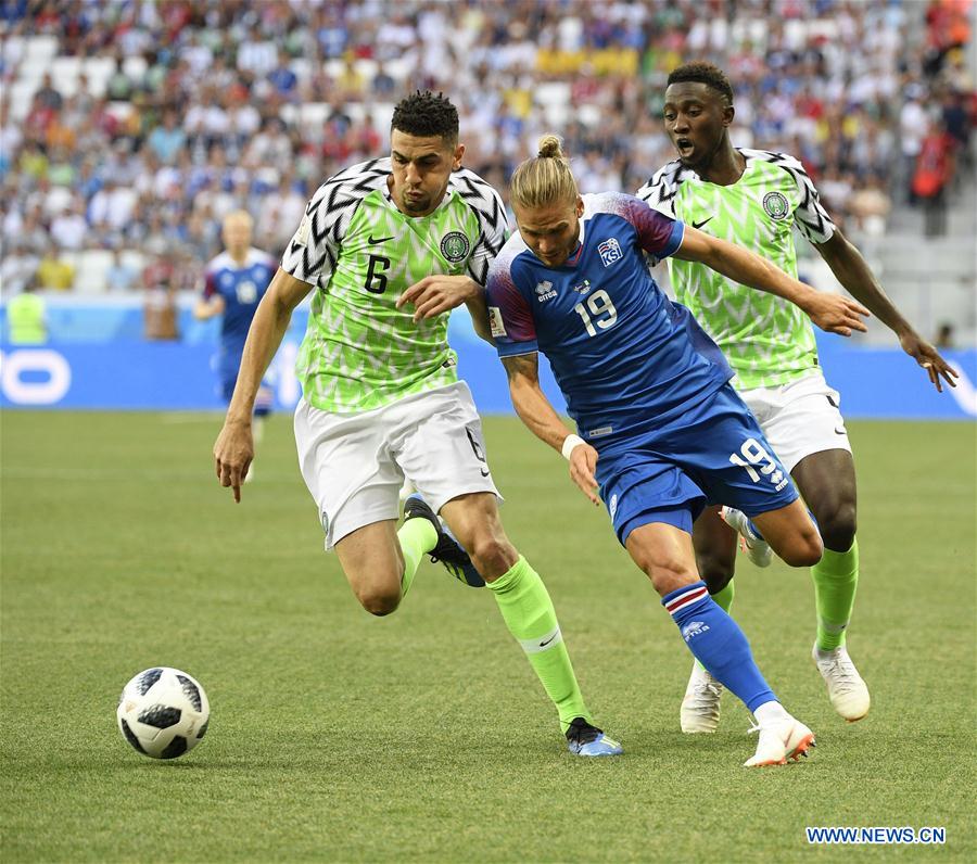 (SP)RUSSIA-VOLGOGRAD-2018 WORLD CUP-GROUP D-NIGERIA VS ICELAND