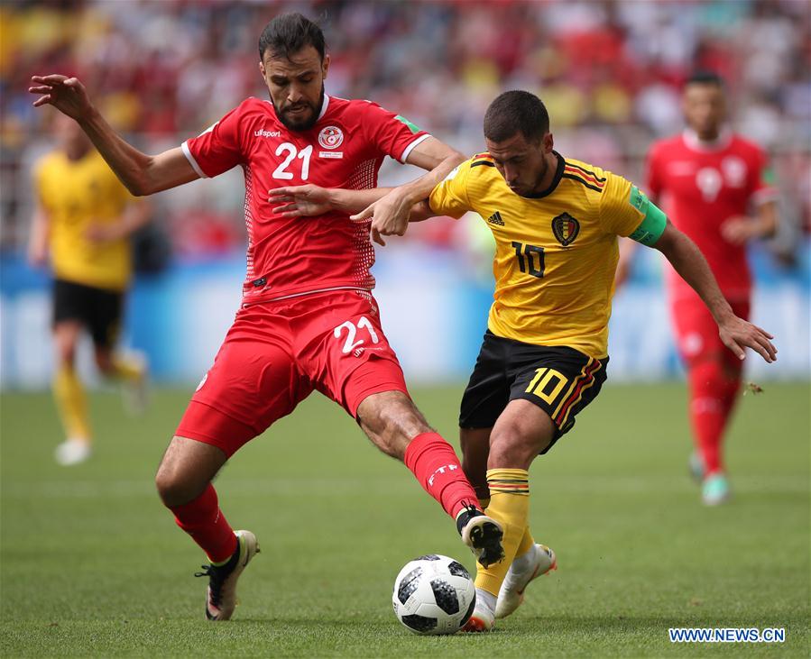 (SP)RUSSIA-MOSCOW-2018 WORLD CUP-GROUP G-BELGIUM VS TUNISIA