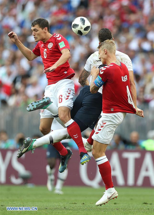 (SP)RUSSIA-MOSCOW-2018 WORLD CUP-GROUP C-DENMARK VS FRANCE