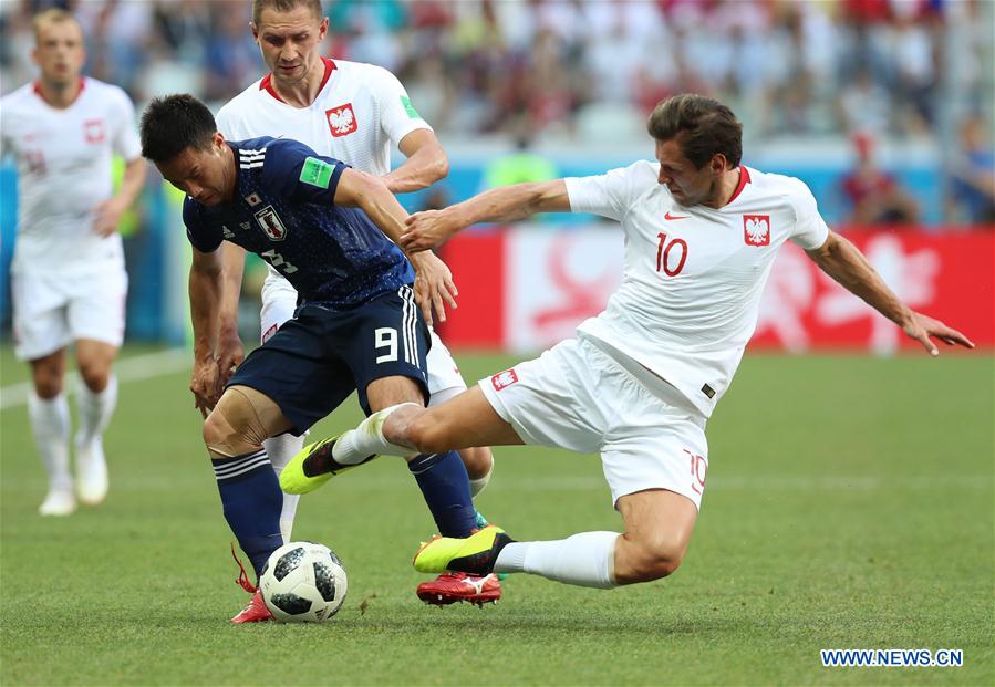 (SP)RUSSIA-VOLGOGRAD-2018 WORLD CUP-GROUP H-JAPAN VS POLAND