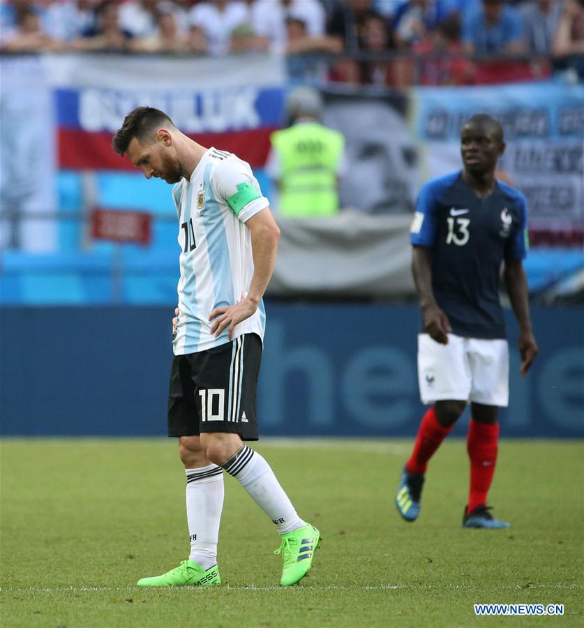 (SP)RUSSIA-KAZAN-2018 WORLD CUP-ROUND OF 16-FRANCE VS ARGENTINA