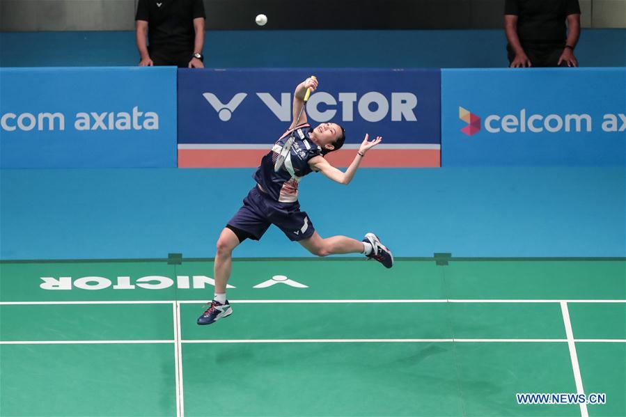 (SP)MALAYSIA-KUALA LUMPUR-BADMINTON-MAS OPEN-FINALS