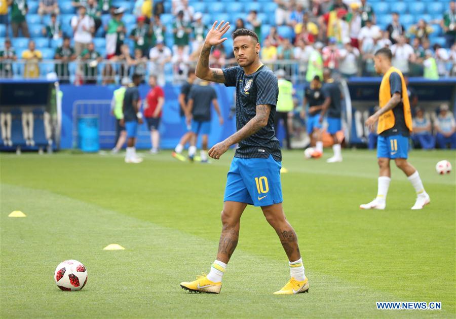 (SP)RUSSIA-SAMARA-2018 WORLD CUP-ROUND OF 16-BRAZIL VS MEXICO