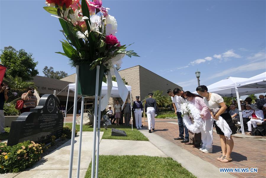 U.S.-CALIFORNIA-WWII-LUGOU BRIDGE INCIDENT-COMMEMORATION