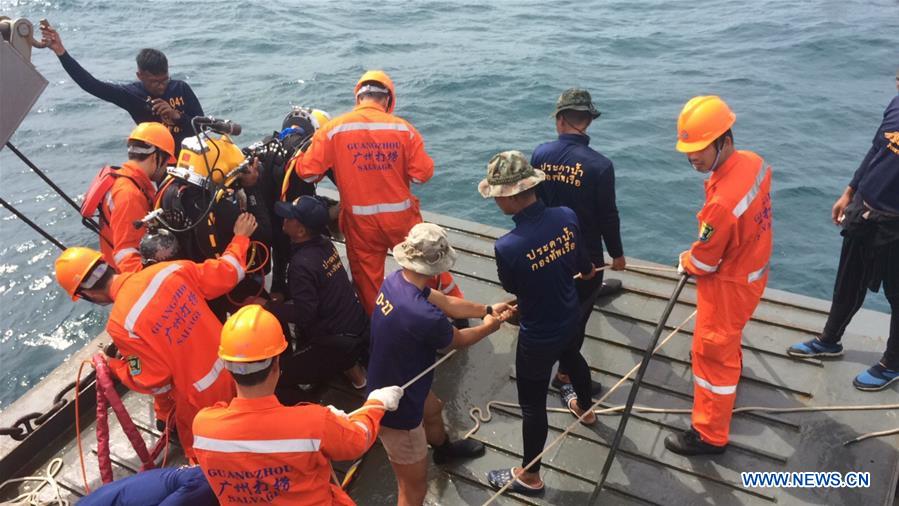 THAILAND-PHUKET-BOAT ACCIDENT-RESCUE